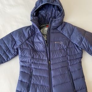 Slate blue - Medium Columbia down puffer coat